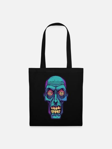 Monster Zombie - Stoffbeutel - Schwarz