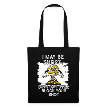 I Can Block Your Shot Beach Volleyball - Tote Bag - black - Front