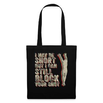 I Can Block Your Shot Beach Volleyball - Tote Bag - black - Front