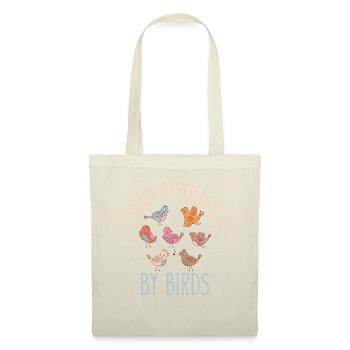 Facilement distrait par les oiseaux Bird Lover - Sac en tissu - nature - Devant