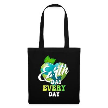 Earth Day Everyday Environmental Awareness - Tote Bag - black - Front