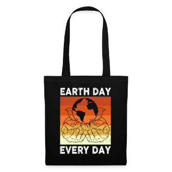 Earth Day Everyday Environmental Awareness - Tote Bag - black - Front