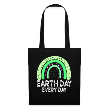 Earth Day Everyday Environmental Awareness - Tote Bag - black - Front