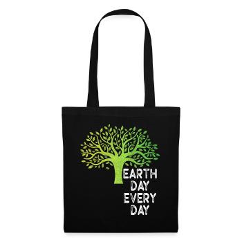Earth Day Everyday Environmental Awareness - Tote Bag - black - Front