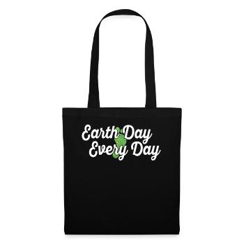 Earth Day Everyday Environmental Awareness - Tote Bag - black - Front