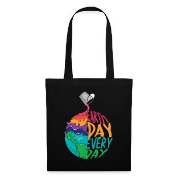 Earth Day Everyday Environmental Awareness - Tote Bag - black - Front
