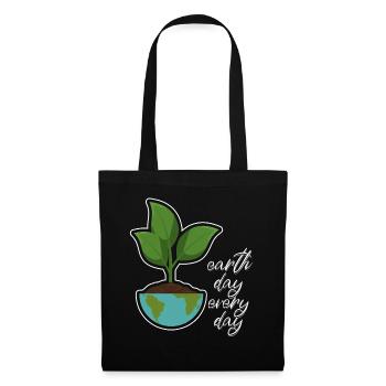 Earth Day Everyday Environmental Awareness - Tote Bag - black - Front