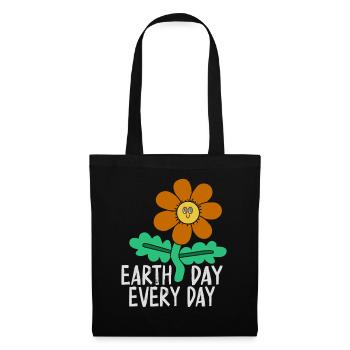 Earth Day Everyday Environmental Awareness - Tote Bag - black - Front