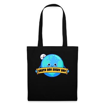 Earth Day Everyday Environmental Awareness - Tote Bag - black - Front