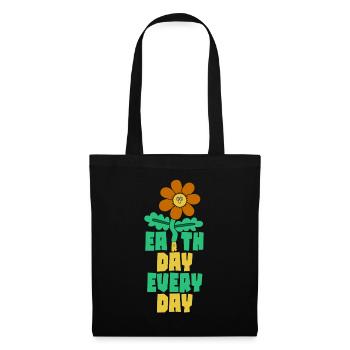 Earth Day Everyday Environmental Awareness - Tote Bag - black - Front