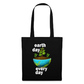 Earth Day Everyday Environmental Awareness - Tote Bag - black - Front
