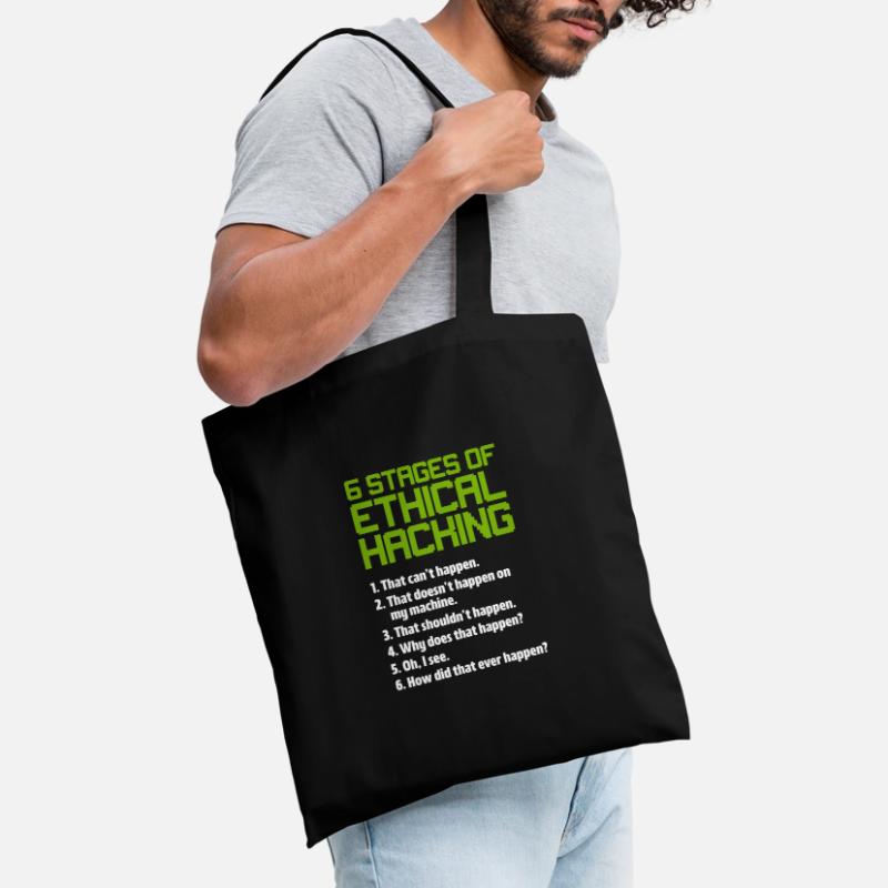 Hacker Coder Computer Hacking Gift Tote Bag