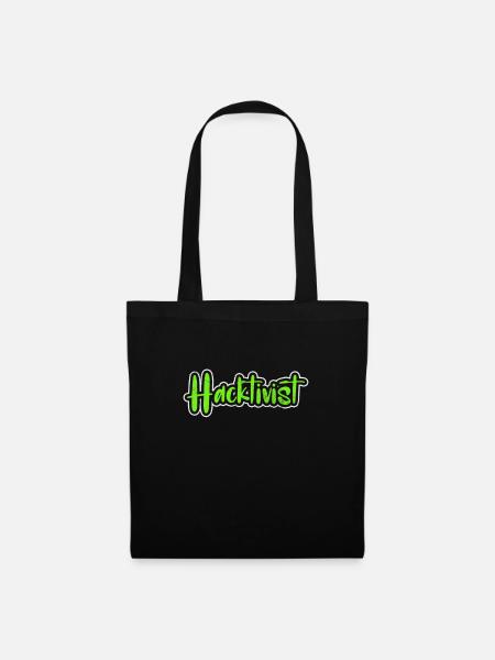 Hacker - Stoffbeutel - Schwarz