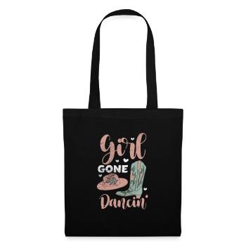 Line Dance - Tote Bag - black - Front