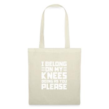 Sadomaso BDSM Dominatrix SM Sado Maso Cadeau - Sac en tissu - nature - Devant