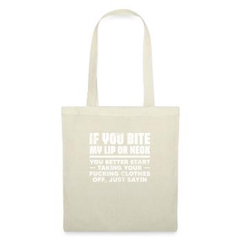 Sadomaso - Sac en tissu - nature - Devant