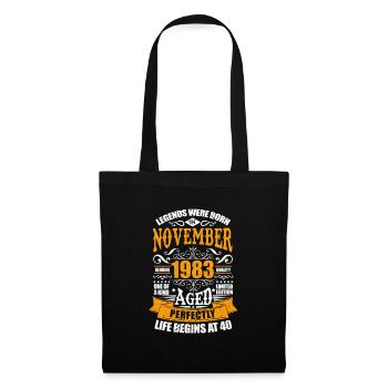 40th birthday - Tote Bag - black - Front