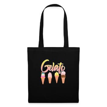 Ice Cream Ice Cream Ice Cream Summer Gift - Tote Bag - black - Front