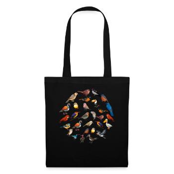 Funny Bird Watcher Birding Watching - Tote Bag - black - Front