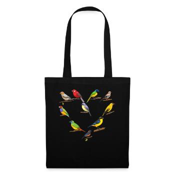 Funny Bird Watcher Birding Watching - Tote Bag - black - Front