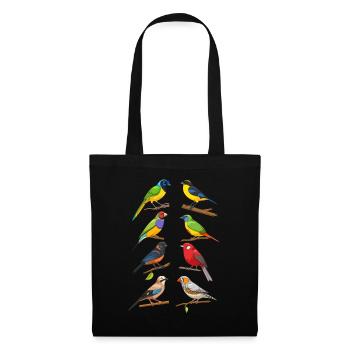 Funny Bird Watcher Birding Watching - Tote Bag - black - Front