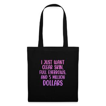 Beautician Cosmetics Makeup Gift - Tote Bag - black - Front