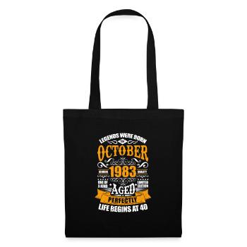 40th birthday - Tote Bag - black - Front