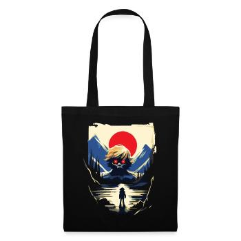 Japanese Red Sun: Confront Your Fear - Tote Bag - black - Front