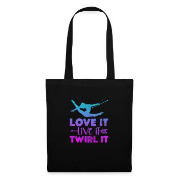 Baton Twirling - Tote Bag - black - Front