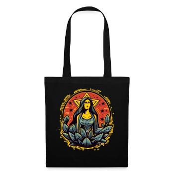 Mother Nature personified: our heroine - Tote Bag - black - Front