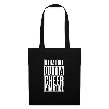 Cheerleader - Sac en tissu - noir - Devant