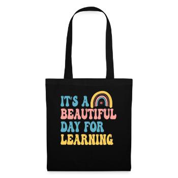 It's A Beautiful Day For Learning - Tote Bag - black - Front