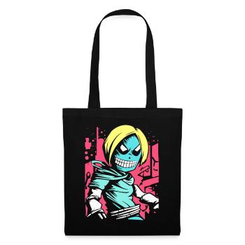I Live and Die for Anime - Tote Bag - black - Front