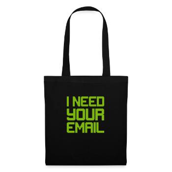 Hacker Coder Computer Hacking Cadeau - Sac en tissu - noir - Devant