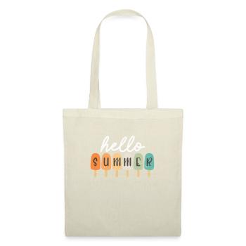 Glace - Sac en tissu - nature - Devant