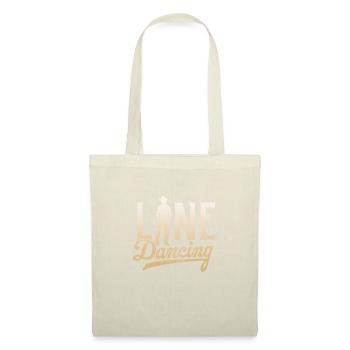 Danse en ligne - Sac en tissu - nature - Devant