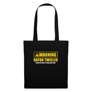 Baton Twirling - Tote Bag - black - Front
