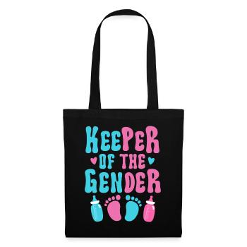 Gardien du genre - Sac en tissu - noir - Devant