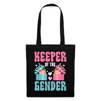 Gardien du genre - Sac en tissu - noir - Devant