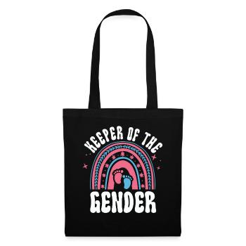 Gardien du genre - Sac en tissu - noir - Devant
