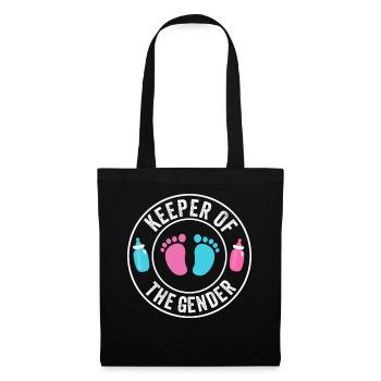 Gardien du genre - Sac en tissu - noir - Devant