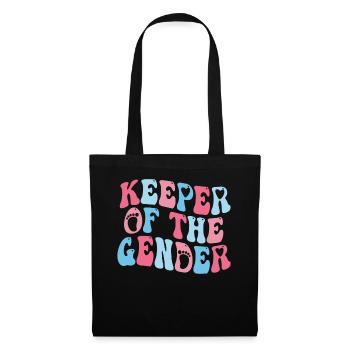 Gardien du genre - Sac en tissu - noir - Devant