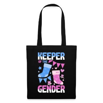 Gardien du genre - Sac en tissu - noir - Devant