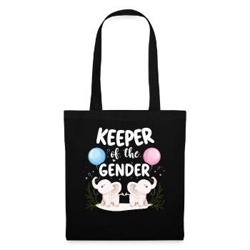 Gardien du genre - Sac en tissu - noir - Devant