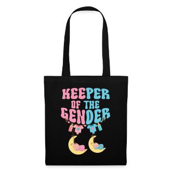 Gardien du genre - Sac en tissu - noir - Devant