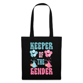 Gardien du genre - Sac en tissu - noir - Devant