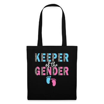 Gardien du genre - Sac en tissu - noir - Devant
