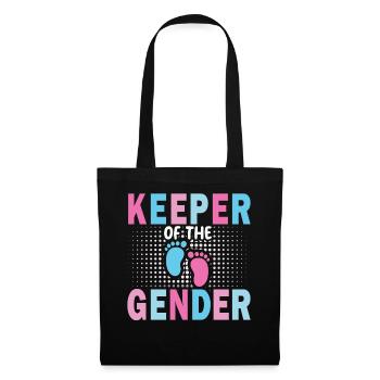 Gardien du genre - Sac en tissu - noir - Devant