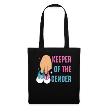 Gardien du genre - Sac en tissu - noir - Devant