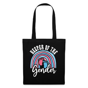Gardien du genre - Sac en tissu - noir - Devant